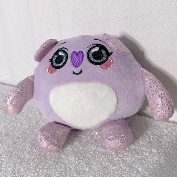 Mushmeez Squeezy Light Purple Squishy Moldable Plush Toy - Picture 1 of 10